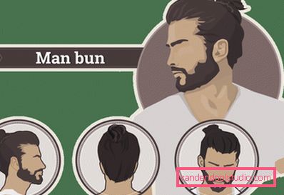 Men's hairstyles for a narrow face with a long nose