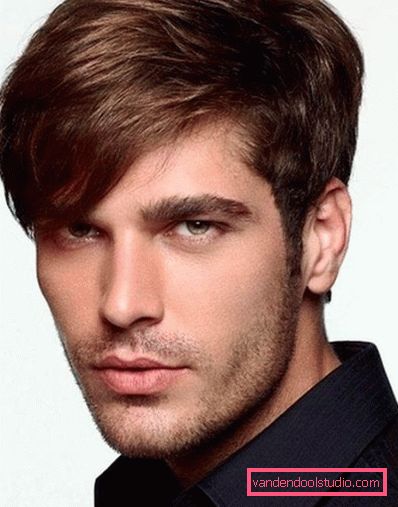 Men's hairstyles for elongated face