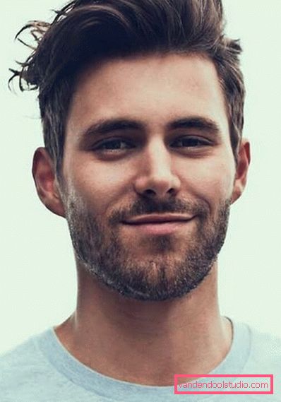 Men's hairstyles for elongated face