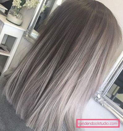 Ombre on bob caret with lengthening