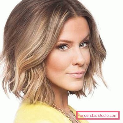 Ombre on bob caret with lengthening