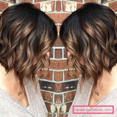 Ombre on bob caret with lengthening