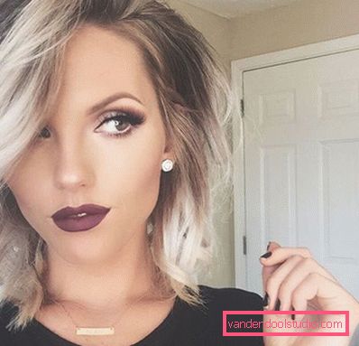 Ombre on bob caret with lengthening