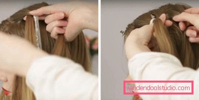 Openwork braid with tape step by step