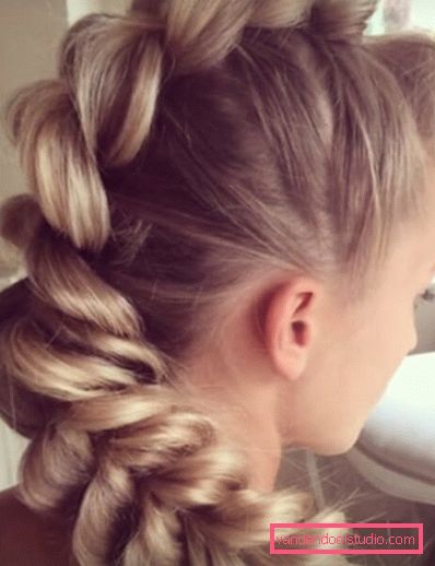 Gum braid step by step