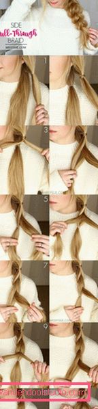 Gum braid step by step