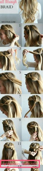 Gum braid step by step