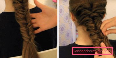 Spit fish tail from gum step by step