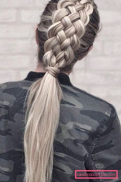 Five-strand braid