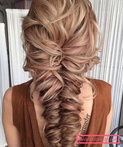 Fluffy fishtail