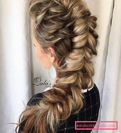 How to make hair for braids fluffy