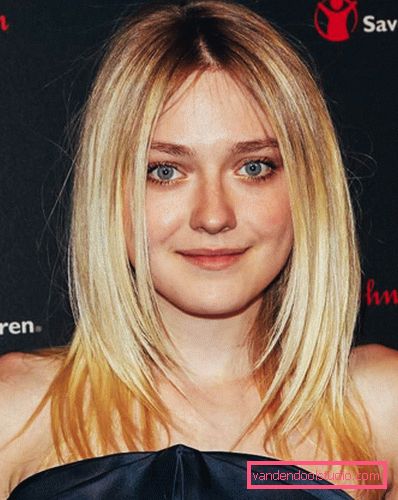 haircut cascade for round face