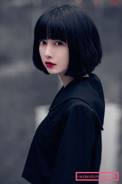 Women haircuts for the Asian type of face