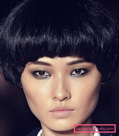 Women haircuts for the Asian type of face