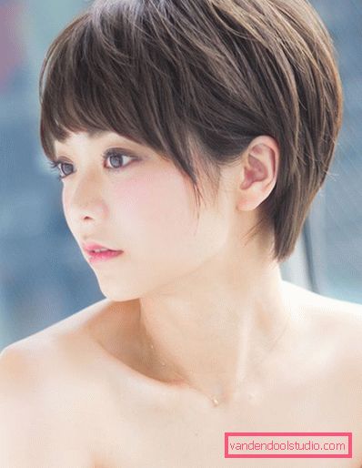 Women haircuts for the Asian type of face