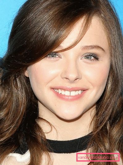 Women's hairstyles for the triangular face