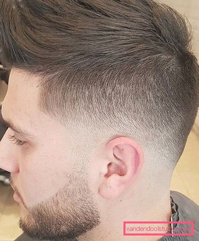 Men's hairstyles for the triangular face
