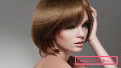 Women's hairstyles for medium hair for a round face