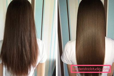 Hair biolamination - procedure details