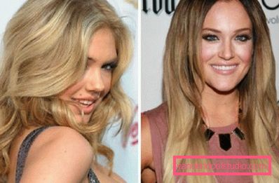 beautiful women with bleached curls beautiful women with bleached curls