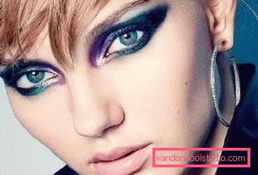 girl with bright make up eyes girl with bright make up eyes