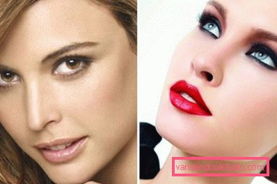 day and evening make-up