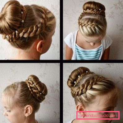 Children's hairstyles for graduation kindergarten
