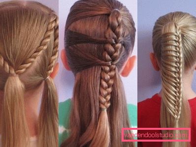Children's hairstyles for graduation kindergarten
