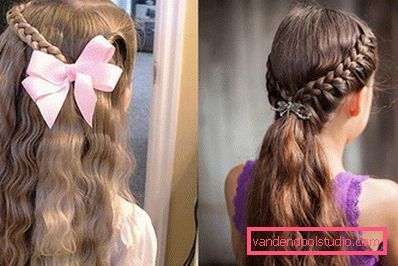 Children's hairstyles for graduation kindergarten