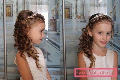 Children's hairstyles for graduation kindergarten