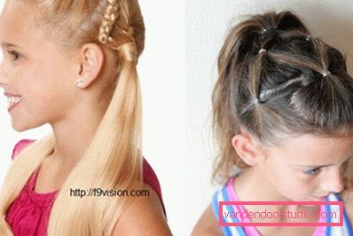 Children's hairstyles for graduation kindergarten