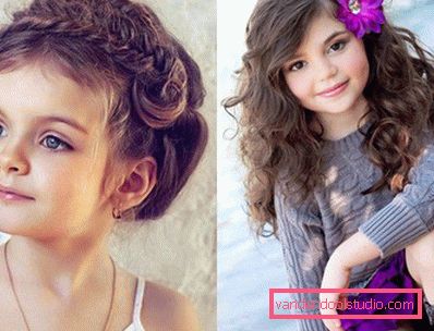 Children's hairstyles for graduation kindergarten