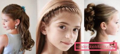 Children's hairstyles for graduation kindergarten