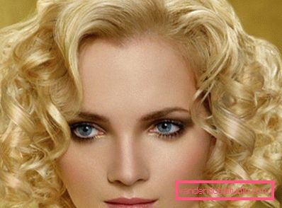 curls for a short length of hair