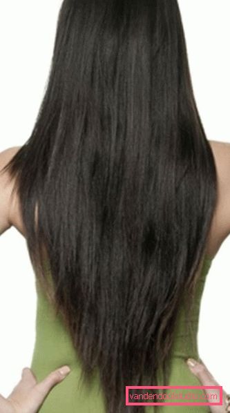 Haircut Fox tail for long hair Spectacular haircut fox tail on long and medium hair