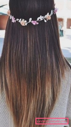 Foxtail haircut Spectacular haircut fox tail on long and medium hair
