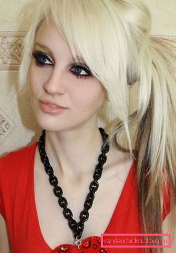 Foxtail haircut Spectacular haircut fox tail on long and medium hair