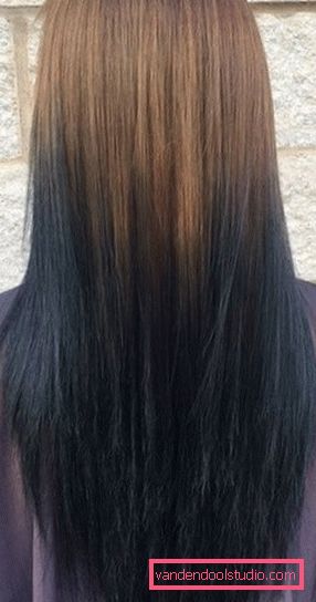 Haircut Fox tail for long hair Spectacular haircut fox tail on long and medium hair