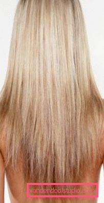 Haircut Fox tail for long hair Spectacular haircut fox tail on long and medium hair
