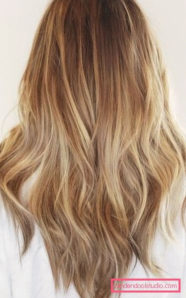 Haircut Fox tail for long hair Spectacular haircut fox tail on long and medium hair