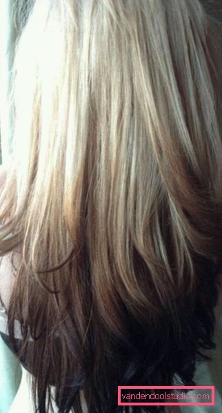 Haircut Fox tail for long hair Spectacular haircut fox tail on long and medium hair