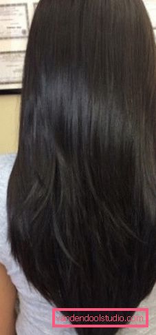 Haircut Fox tail for long hair Spectacular haircut fox tail on long and medium hair
