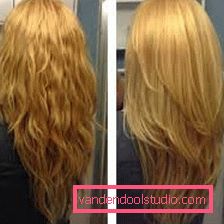 Haircut Fox tail for long hair Spectacular haircut fox tail on long and medium hair