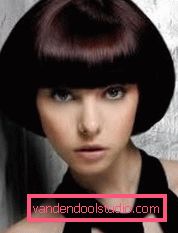 Haircut page Elegant haircut page for short and medium hair