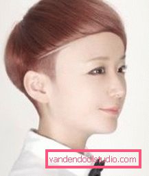 Haircut page Elegant haircut page for short and medium hair