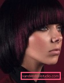 Haircut page Elegant haircut page for short and medium hair