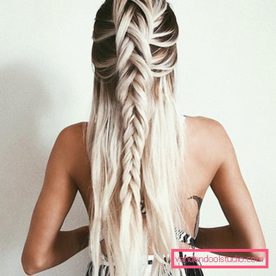 Exquisite braids with braids 2019-2020