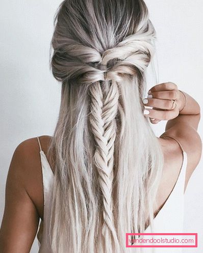 Exquisite braids with braids 2019-2020