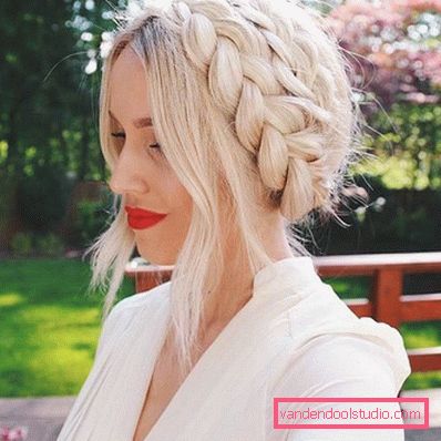 Exquisite braids with braids 2019-2020