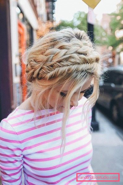 Exquisite braids with braids 2019-2020